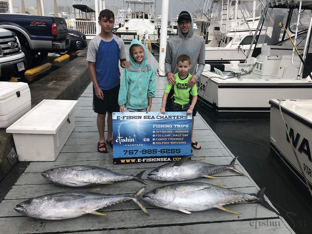 July 1st Yellowfin Tuna Fishing Report - E-FishinSea Sportfishing