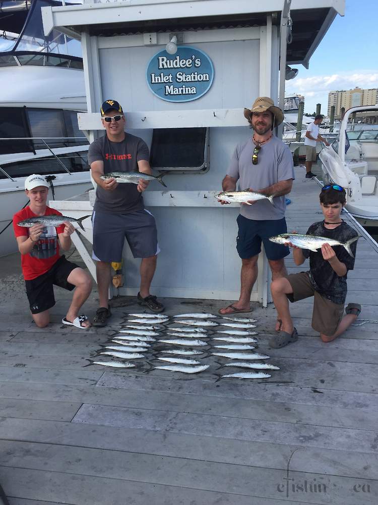 Inshore trolling for Spanish Mackerel